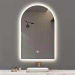 Hotel Home Bathroom Decoration Modern Design Touch Screen Smart Mirror With LED