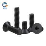 DIN7991 Flat Head Hex Socket Screw Black Oxide Grade 10.9 Steel