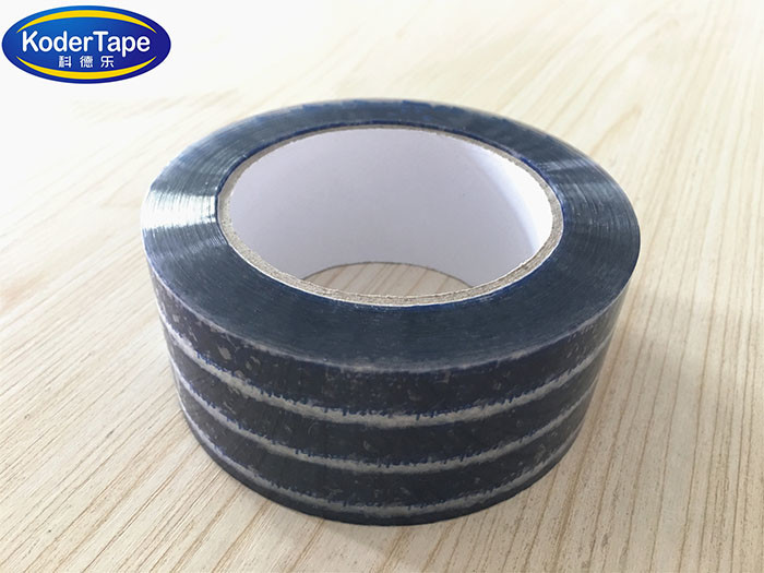 Single Color Print On White Bopp Packing Adhesive Tape For Carton Sealing Bundling