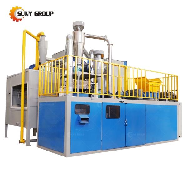 Powerful 99.9% Separation Rate Waste PCB Metal Recycling Plant for Large