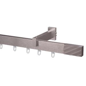 China Square Sliding Curtain Tracks For Bay Windows Ceiling Mounted factory