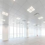 2.3mm Perforated Metal Acoustic Ceiling Panels Aluminum T Grid