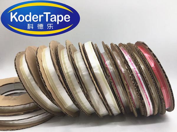 Custom Logo Print Double Sided Pressure Sensitive Acrylic Adhesive PE Bag