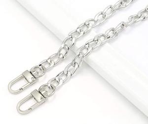 China Antiwear Colorfast Crossbody Purse Strap Chain Electroplating Extend Length factory