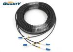 Customized LC UPC Simplex Armoured / Fiber Optic JumperOptical Fiber Cable /