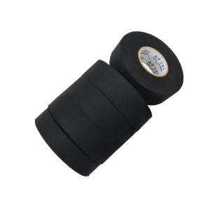 China Flame Retardant Automotive Wire Wrap Tape Black Color 25m Length factory