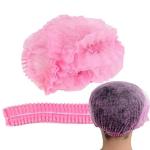 Surgical Elastic Disposable Bouffant Cap White Mob Cap Beauty Salon Use