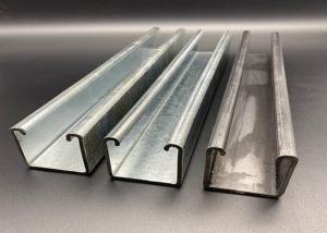 China Cold Formed Galvanized Metal Strut Channel 2.5mm Stainless Steel 304 factory