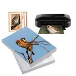 260gsm Glossy Surface Cast Coated Photo Paper For Inkjet Printing