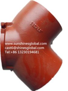 China SML DIN19522 Cast Iron Pipe Fittings/EN877 Pipe Fittings factory