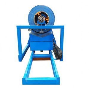 Full Automatic Pipe Bending Machine / Decoiler Uncoiler Machine High Speed 5T
