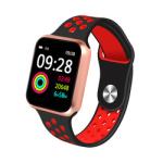 F3 Smart Watch Zinc Alloy 180mAh M6IP68 NFC Smart Band Rubber