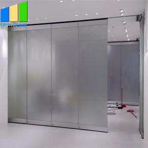China Stable And Safe Wooden Sliding Wall Partition With Door For Drawing Room factory
