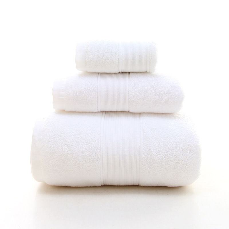 Solid Color Bath Towel Soft Eco-Friendly and Customized Hand Towel in 7 Vibrant Shades