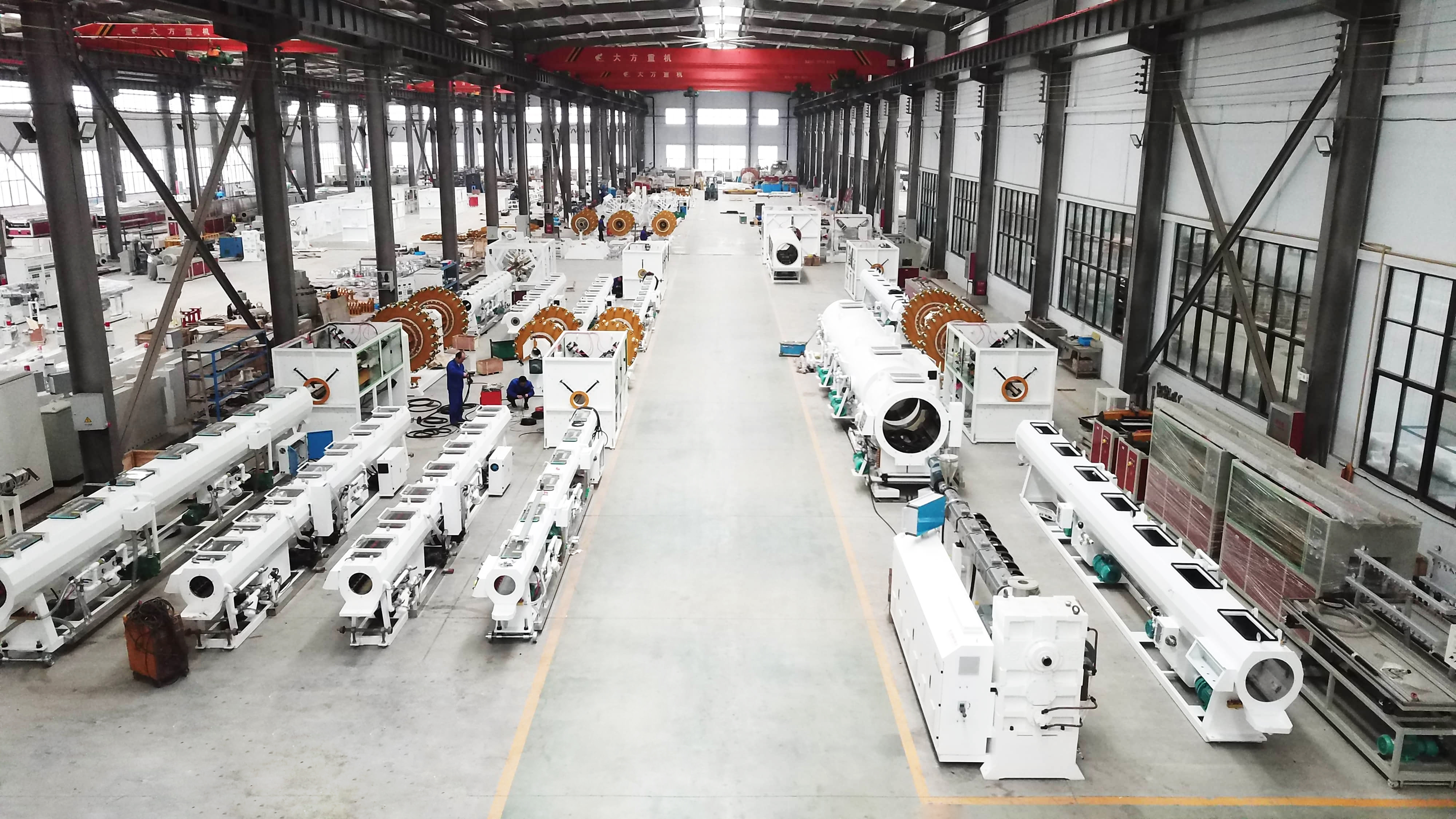 125kW Single-screw SLG63 PE Pipe Extrusion Line for Water and Gas Supply Professional