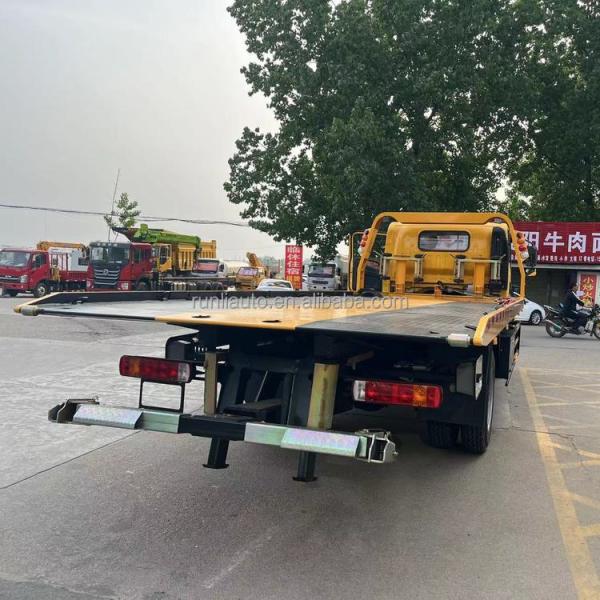 Factory Best Selling FAW JieFang One Tow Two Tow 10Ton Wrecker Truck Small Mini Light Duty Flatbed Platform Tow Wrecker Truck