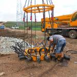 Height 6m Hydraulic Pile Breaker 150~250mm Max Length 1000mm Max Stroke