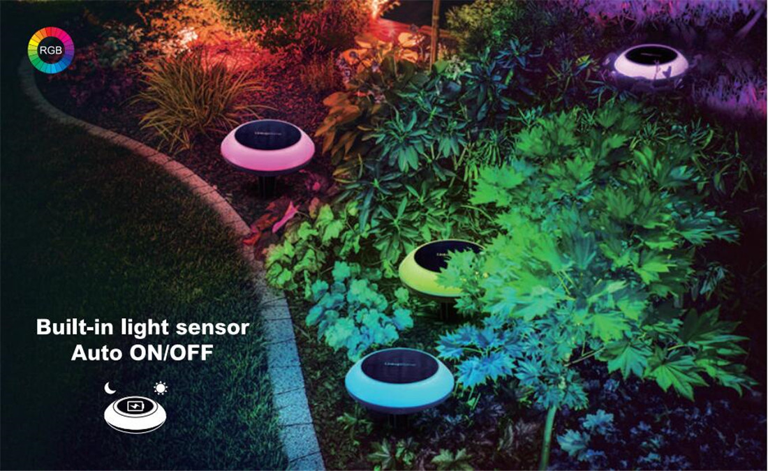 Smart Bluetooth Mesh Outdoor RGB Garden lamp