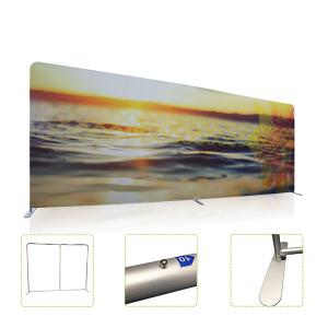 China 20 Ft Exhibition Stand Backdrop , Convention Booth Displays Long Durability Full Color factory
