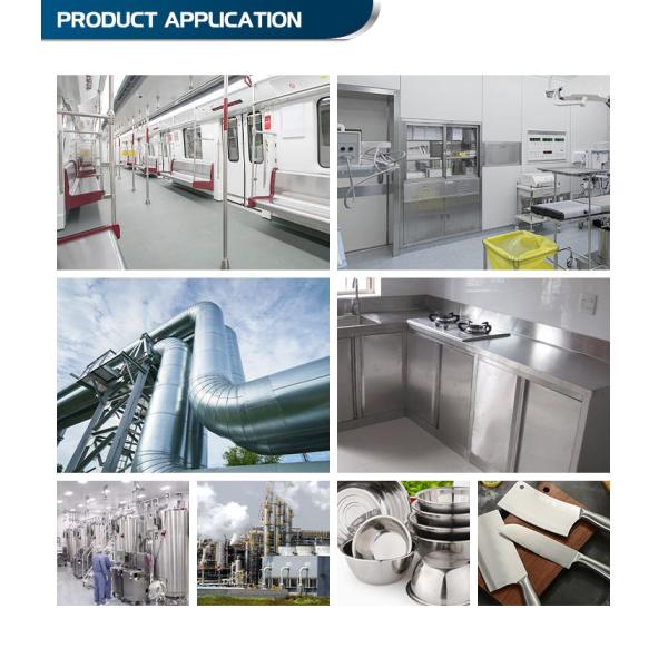 3mm Thickness Stainless Steel Sheet Coil Plate Cold Rolled 439 430 Ferritic 2B Finished