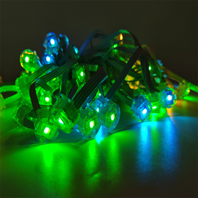 Global hot selling high quality colorful eave string lights for Christmas home decoration