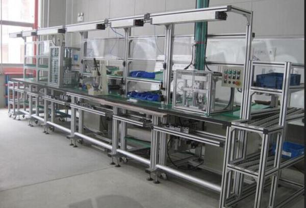 Assembly Line Workbench Structural Aluminum Profiles 4040 Anodic Oxidation