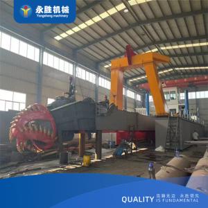 China Model 16 Inch Sand Pumping Boat Dredging Mud And Sand At The Seaside 660kW 4000m³ Water Flow factory