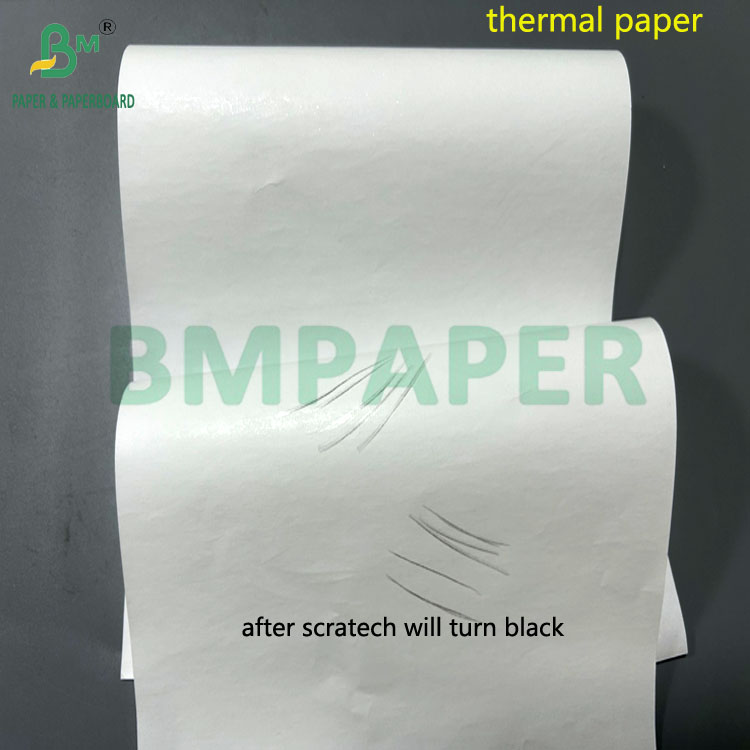 48gram 55gram White Jumbo Roll Thermal Paper With 795mm 800mm 