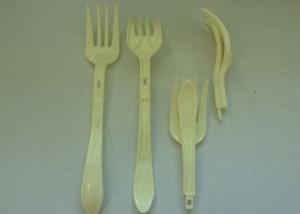 China Disposable folding plastic fork Instant noodles, fruit fork 148 mm length factory