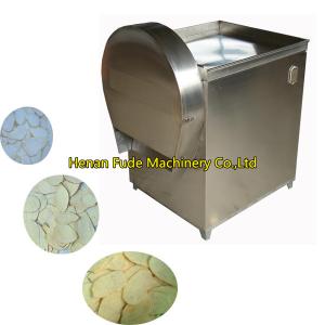 China areca taro slice cutting machine, sweet potato oblique slicer factory