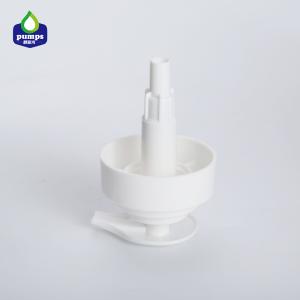 China 4.0cc Plastic Lotion Pumps Aluminum Bright Silver Up Down factory