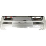Pearl White Front Bumper Guard For Toyota FJ150 Prado 2018 With Emblem LED