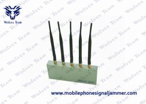 China 5 Antenna With Remote Control Mobile Phone Signal Jammer factory