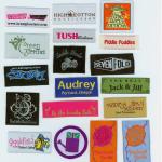 Custom Clothing Fabric Label Tags Woven Clothing Tag Clothing Labels Customized