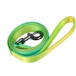 Luxury Retractable Dog Leash Gradient Colors Dog Collar Leash Set For Small Dog
