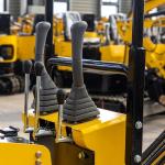 Towable Backhoe EPA Mini Bucket Wheel Excavator With Boom Swing