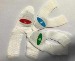 China Infant Phototherapy Eye Mask V Style L SM Size With Nonwoven Fabric Elastic Material factory