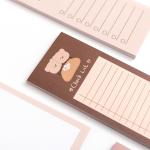 Cute Self Adhesive Magnetic Grocery List For Firdge Shopping Notepads