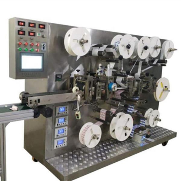 PE Non Woven Pad Waterproof Medical Plaster Bandage Making Machine for First Aid