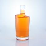 Flint Glass Bottle for Gin Rum Champagne Brandy and Whisky Featuring Customized