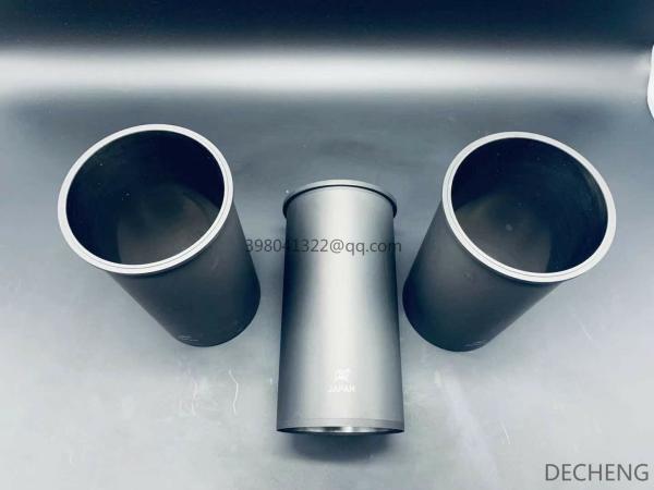 6D108 Komatsu Diesel Engine Part Steel Cylinder Liners 4955166FS 111*105.5*202Mm