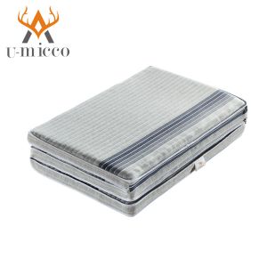 China Breathable Mesh Sides Airfiber Tri-Fold Mattress Non-Slip Bottom factory