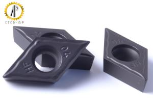 China Hard Metal DCMT Carbide Inserts , Internal Cutting Tool With CVD Coating factory