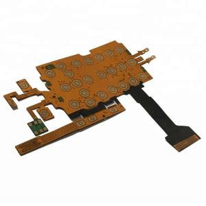 China Keypad Membrane Flexible Printed Circuit Board Single Sided FPC Polyimide PCB factory