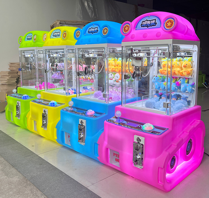 Kids Mini Crane Coin Operated Amusement Park Arcade Game Gift Crane Claw Machine