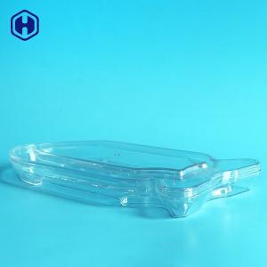 China 6oz Fish Shape PET Packaging Box Home Kitchen Eco Friendly factory