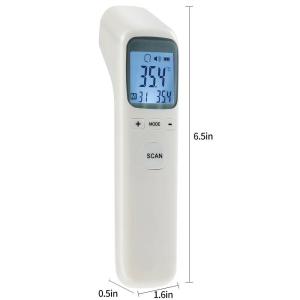 China Smart Infrared Forehead Thermometer , Digital Non Contact Thermometer factory