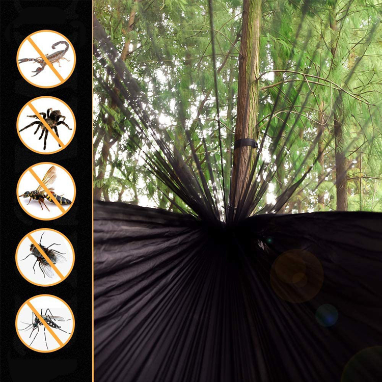 Lightweight Living Room Camping Hammock with Mosquito Net and Portable Folding Design