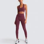 Ropa Deportiva Mujer Custom Logo Workout Wear Suit Women Sportswear Set
