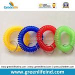 Hot Sales Big Quantity Transparent Round Wrist Key Coil Holders